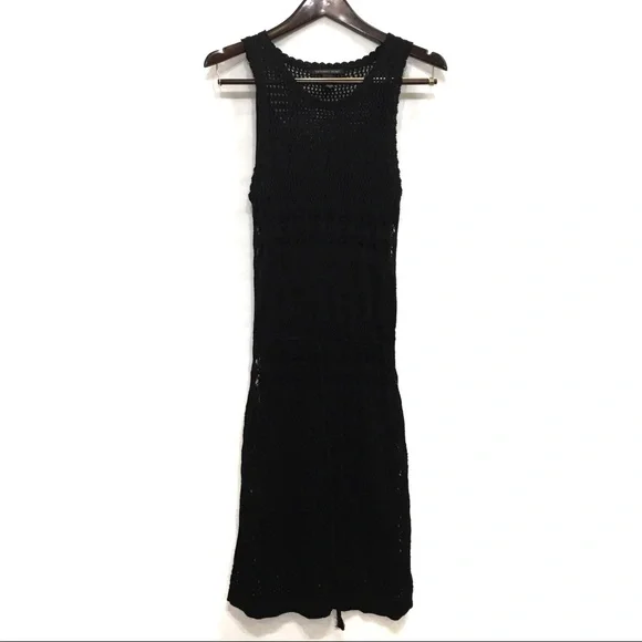 white christmas dresses Paris Georgia White Snakeskin Crochet Maxi Dress White / L